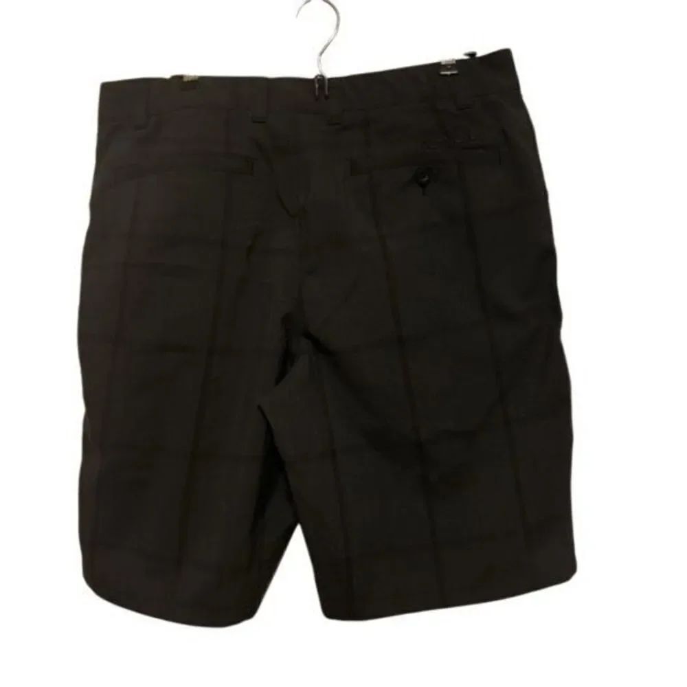O’Neill Size 34 Dark Gray Plaid Shorts